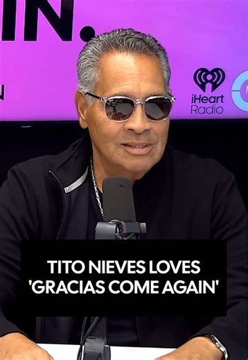 When the GOATS are out here watching AND loving the movement 🥹🙌🏽 Listen to the full Tito Nieves GCA episode on iHeartRadio watch the complete interview on YouTube AND Catch Tito live at NJPAC in Saturday 09/26 - Tix on sale on Ticketmaster.com