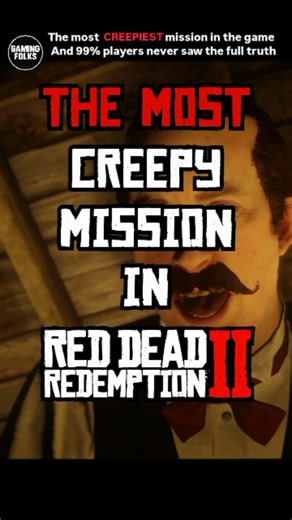 Gaming Folks 🎮 | This is the mission that turns RDR2 into pure horror A trail of blood clues and body parts leading to a killer who never stops watching... | Instagram