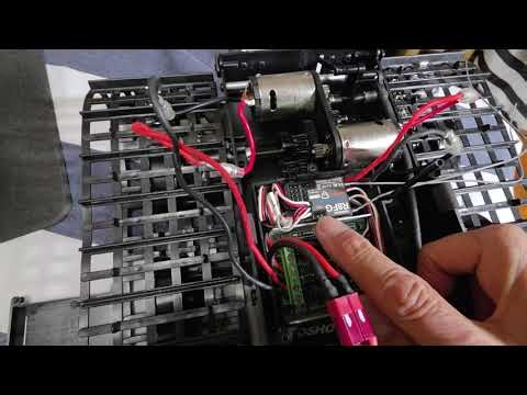 Kyosho Blizzard 2.0 and Radiolink RC8X remote