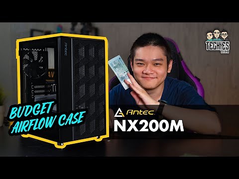 Affordable Airflow-focused PC Case: Antec NX200M
