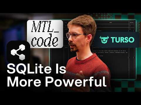 SQLite is WAY More Powerful Than You Think - ​Mikaël Francoeur, Turso | MTL_code
