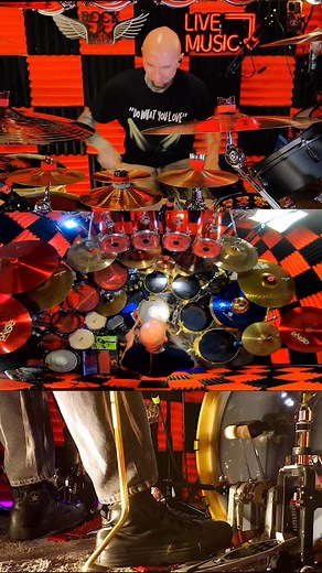 Welcome to Wednesday on GC🥁TV📺‼️ posting 🎞️ weekly M-W-F Split screen full drum surround sound from the #drumstudio #drumrecording #drumsolo #drumlife #dowhatyoulove❤️ #drum gregcollister.com | Greg Collister Official