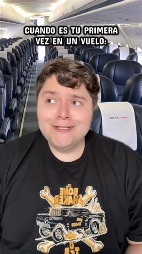 WHEN IT'S YOUR FIRST TIME ON A FLIGHT 🤣