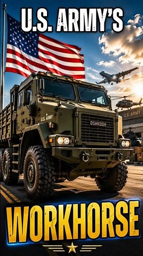 🇺🇸 Meet the Truck That Keeps the U.S. Army Moving! 🚛 | Oshkosh FMTV Explained 🔥