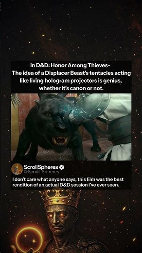 The Displacer Beast - D&D: Honor Among Thieves (2023)