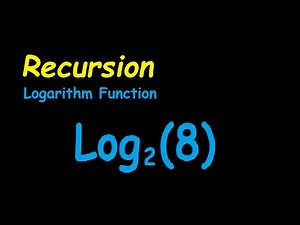 Recursive Logarithm In C