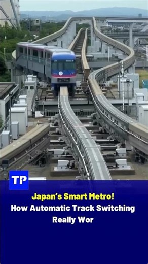 Automatic Track Switching in Japan | How Metro Tracks Change on Their Own
