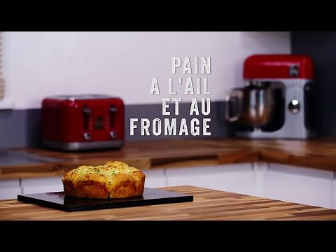 Recette de Pain a l'ail et fromage avec le robot pâtissier kMix de Kenwood