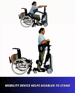 527K views · 10K reactions | Mobility platform that makes it possible to independently and safely sit, stand and navigate environments that were once inaccessible, indoor and outdoor, and all at eye level. | Startup Selfie | Facebook