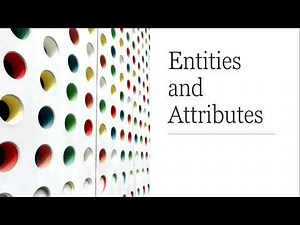 What is Entity and Attributes in Database (DBMS)?