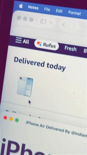 shoping hubb 🛍️ on Instagram: "• Delivered successfully 🛒🛍️by @indian_mobile_.hubb 📦 Apple iphone 17 air ✅ •Brand new sealed pack products •With warranty and gst bill •price just 22,000rs •Happy customer with review 🤝 ❤️ •All products are available in low price ✅ 🙏🏻 •All India delivery available. Cod not available ✅🙏🏻don't ask for cod 🙏🏻"