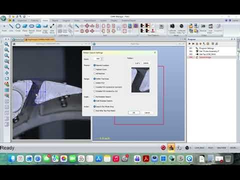 Simple CMM-Manager FOV Vision Program