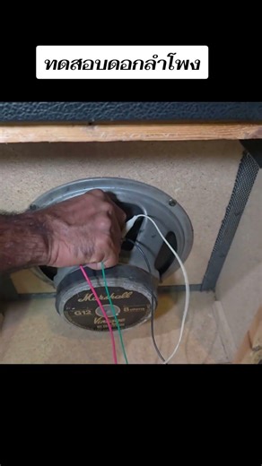 How to check speaker drivers.