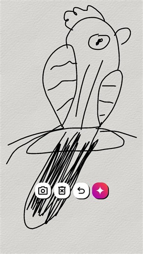 AI Creates an Amazing Dream Bird 🐦 Picture | Stunning AI Art Effect#shorts #art #ai #aiart #aishorts