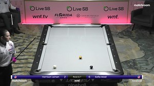 History maker 🌟 Sofia Mast defeats Harrison Leinen 7-2 to become the first-ever girl to reach a WNT Junior Open final 🙌 Live SB Việt Nam | #WNT | #FloridaOpenPool 🌴 | Matchroom Pool