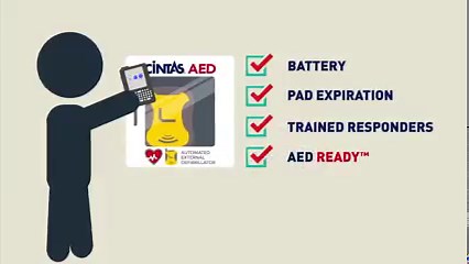 Sudden Cardiac Arrest can strike anywhere, any time. With a Cintas AED agreement, we provide regular inspections to ensure your AED works when you need it most. https://cint.as/3UmUiau | Cintas Corporation