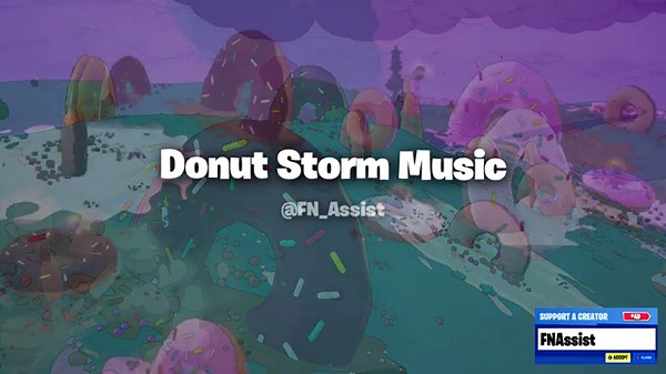 Fortnite | DONUT STORM MUSIC (Simpsons) Ch6 MS2