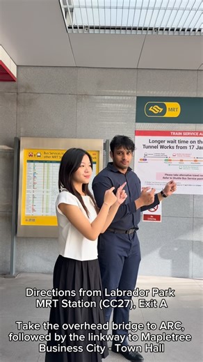 Directions to UNICON 2026 (Route 2) 🤩 📍 Mapletree Business City - Town Hall (Auditorium) Directions from Labrador Park MRT Station (CC27), Exit A Take the overhead bridge to Alexandra Retail Centre (ARC), followed by the linkway to Mapletree Business City - Town Hall. SEE YOU THERE!! 😆😆 🗓️16 January 2026 (1430-1915) 🗓️17 January 2026 (1030-1630) Haven’t gotten a ticket? 👉 Claim your DISCOUNTED ticket here (limited slots): https://unicon2026.eventbrite.sg/ 📩 Join our Telegram for more upd