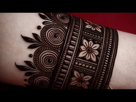 Front Hand Mahendi Design For Bridal ||Dubai Mehndi Design ||Simple And Beautiful Mehndi Design