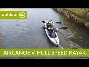 AirCanoe V-Hull Speed Kayak