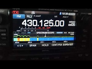 ICOM IC-705 decoding C4FM fusion with SDRSHARP and DSD+ Fast Lane