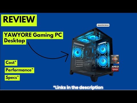 YAWYORE Gaming PC Desktop Review 2025 | Ryzen 5 5600GT, 16GB RAM, 1TB NVMe SSD –Best Budget Prebuilt