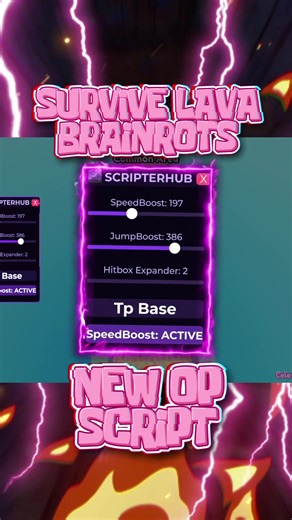 🦄Survive Lava For Brainrots Roblox New OP Script! OP New Script for Survive Lava For Brainrots Roblox! Roblox Scripts!🍇 ———————— #roblox #script #survivelavaforbrainrots #scriptsurvivelavaforbrainrots #survivelavaforbrainrotsroblox