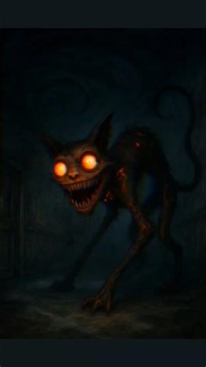 The Creepiest Cat You’ll Ever See 👀 | Nightmare Fuel Horror