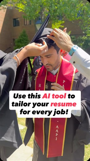 Abhijay Arora Vuyyuru | Study Abroad | Careers | AI on Instagram: "Stop sending the same resume to 100 different jobs. 🛑 In 2024, after graduating without a full time job, I learned the hard way that a “general” resume is a “rejected” resume. I had no interviews because I wasn’t tailoring my application. If you need a job in the next 30 days, you need @skyworkai. It’s the fastest way to tailor your resume using AI and you can even add company reports to give yourself an unfair advantage. Want a