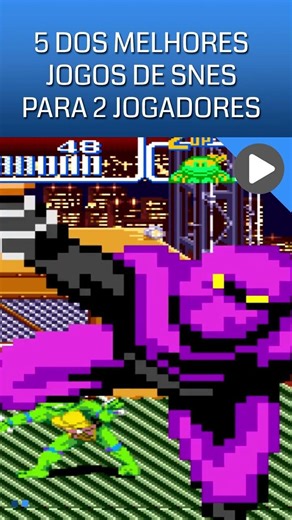 5 DOS MELHORES JOGOS DE SNES PARA 2 JOGADORES COOP