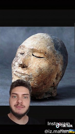 Random things that I know ep.538 #invatapetiktok #invata #tiktok #tiktokro #fyp #fy #tagar #ancient #culture #south #siberia #clay #head #mould #ram #human #skull #theories #mistery #wtf #weird #creepy #strange #izmarian