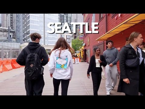 Walking at Seattle Pier | Waterfront Stroll in Downtown Seattle