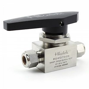 [Hot Item] Swagelok Type 1/2 in 3000 Psig One-Piece Body 2-Way 316 Stainless Steel Pneumatic Manual Ball Valves
