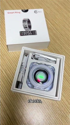 Unlock Health Secrets with H-Core Smart Ring! #SmartRing #HealthTech #shorts