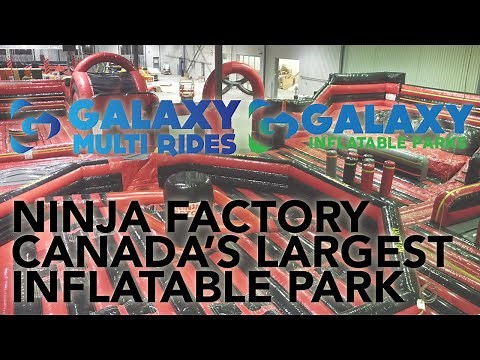 Ninja Factory | Inflatable Park | Montreal Canada