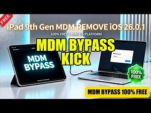 MDM Bypass iPad/iPhone No Registration ios 18/26