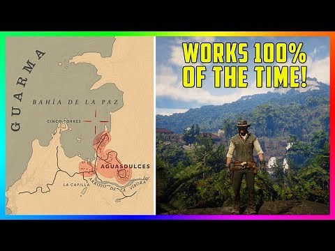 The 100% EASIEST Way To Get To Mexico, Guarma & Anywhere Outside The Map In Red Dead Redemption 2!