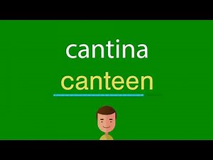 Como dizer cantina em inglês