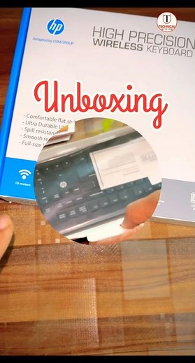 HP Wireless Keyboard & mouse combo Unboxing #technicalutilize #hp #hpkeyboard #wirelesskeyboard
