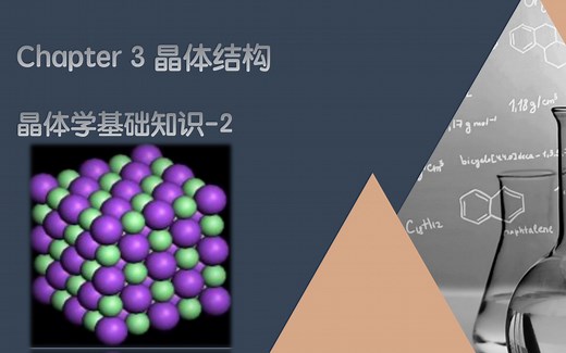 无机化学第三章晶体结构-2-晶体学基础知识（2）