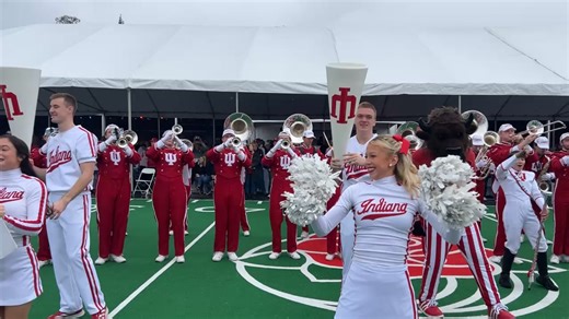 Indiana University Marching Hundred performing in Pasadena before the Rose Bowl We’d like to thank The Bloomingtonian’s Rose Bowl coverage sponsors for making our coverage here and in Pasadena possible. PizzaX, Quarrymen Coffee Roasting Co., Ferguson Law, IU Credit Union, The Ken Nunn Law Office, Liell & McNeil Attorneys, P.C., Shine Insurance, First Financial Bank, TRISTAR, Inc., Malibu Grill, Phat Daddy’s BBQ, MSI Security, and Stride Center. | The Bloomingtonian