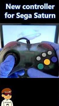 New Sega Saturn Controller Unboxing! 😍🕹️ #RetroGaming #SegaSaturn #ATTOCHIP #RetroTech #Controller