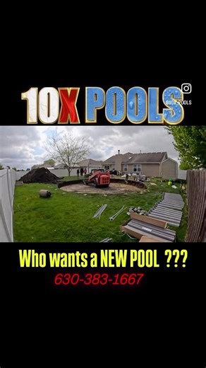 MUST BOOK NOW for a SPRING POOL INSTALL! ( Set Up a FREE at Home Pool Survey ! ) Call 630-383-1667
