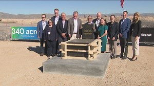 Construction of Micron's memory chip manufacturing facility officially begins