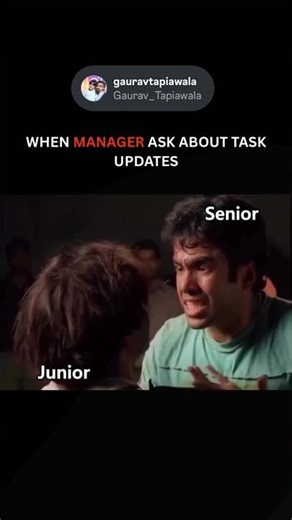 Manager jab Task ka update puche tab..🗣️🫥 #funny #comedy #shorts #funnycomment #funniestvideo #reels