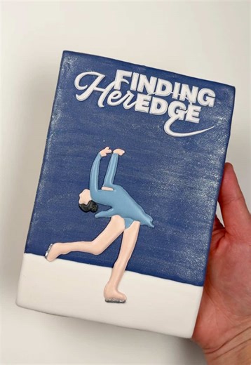 Ice skating, sister drama, and fake dating? Say less. @Netflix Finding Her Edge just made it onto my “binge while decorating cookies” list. #NetflixPartner #FindingHerEdge #cookiedecorating #husbandhumor #satisfyingcookies