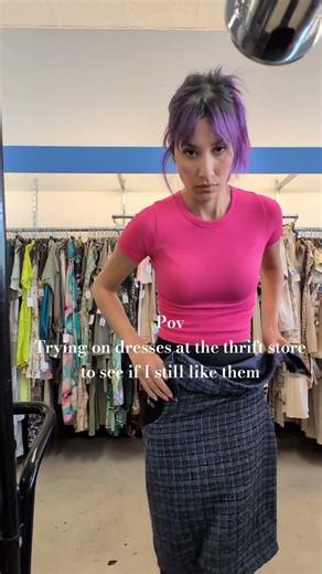 this is what I call a carpet dress #thrift #thrifting