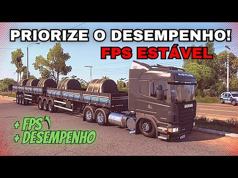 Estabilize o FPS com duas dicas simples! ETS2 DICAS