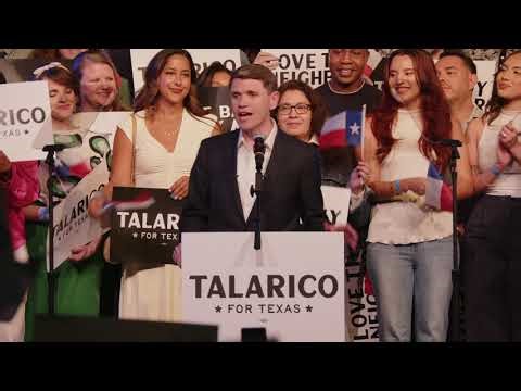 James Talarico full remarks at Democratic primary election night watch party