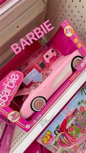 BARBIE THE MOVIE CORVETTE CAR MATTEL & HOT WHEELS #barbie #barbiecar #corvette